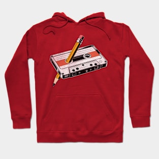 Cassette tape, vintage, 80s Hoodie